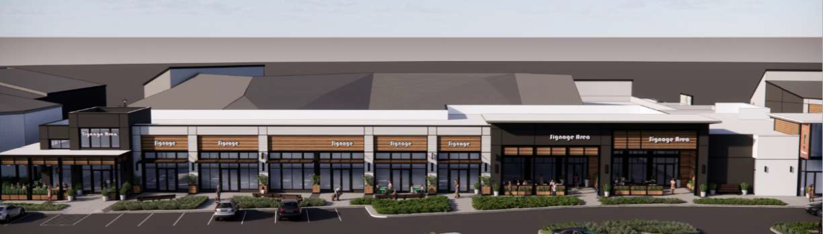 Renovation development at Willows Shopping Center, Concord CA